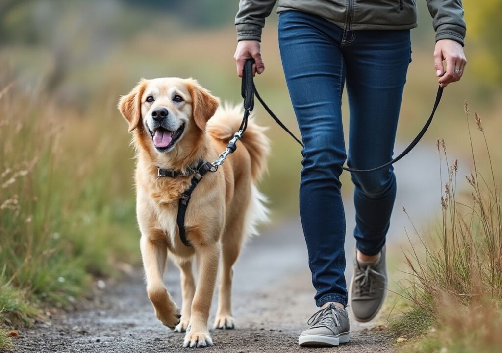 donner à manger à son chien avant ou après la promenade