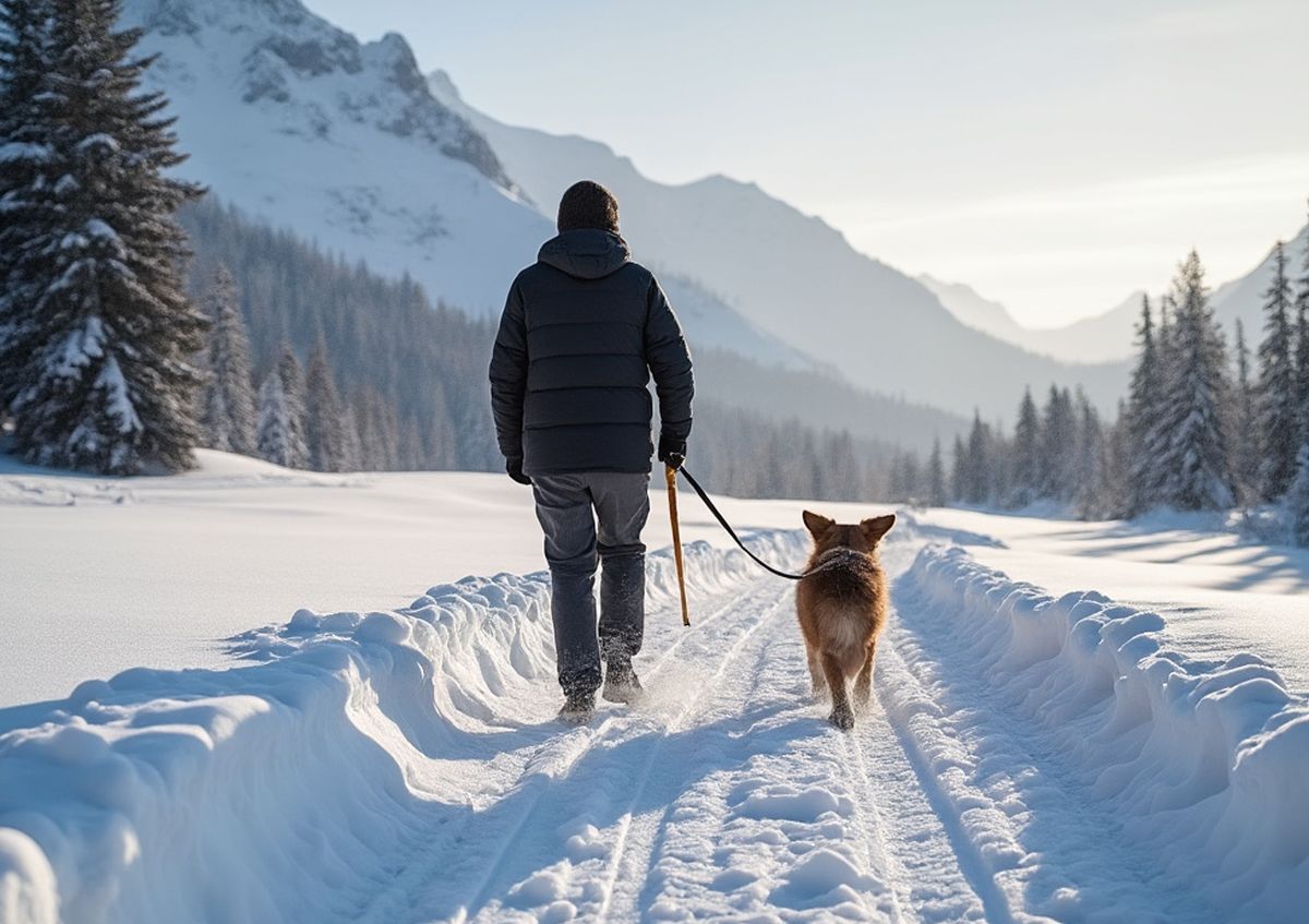 promener son chien quand il fait froid