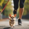 Courir avec un chihuahua
